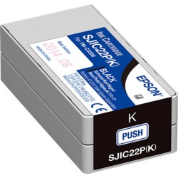 ORIGINAL Epson Cartuccia d'inchiostro nero C33S020601 SJIC22P-K 32,6ml