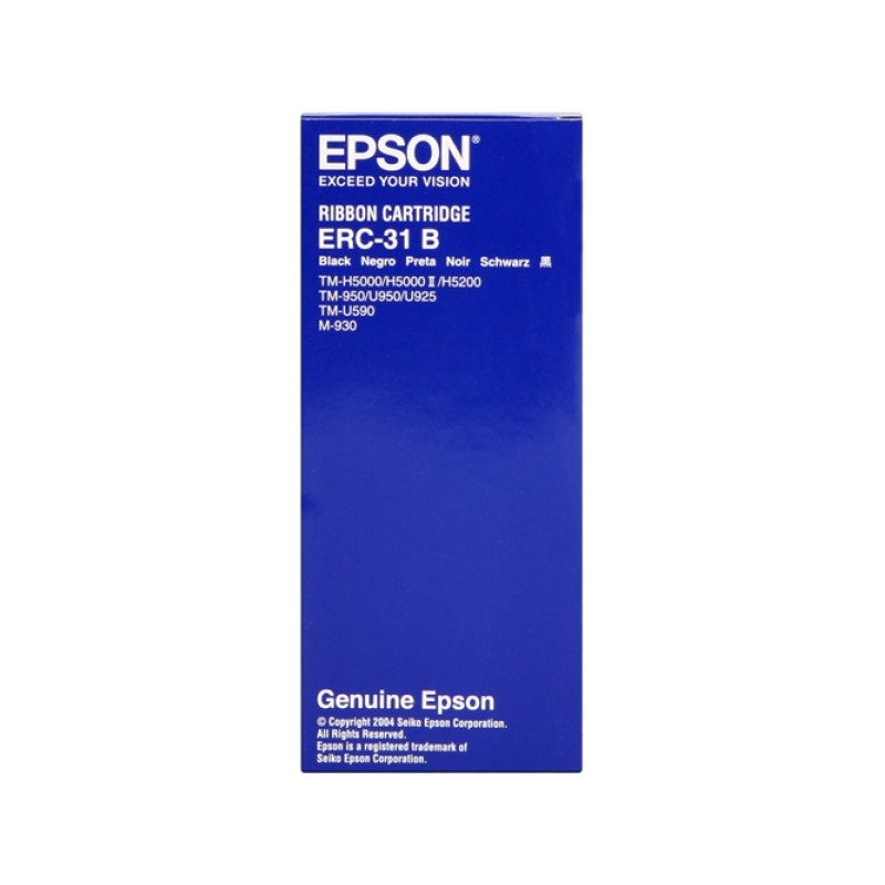 ORIGINAL Epson Nastro colorato nero C43S015369 ERC-31B
