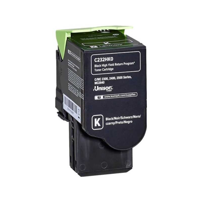 ORIGINAL Lexmark toner nero C232HK0 C/MC2325/2425/2535 ~3000 Seiten