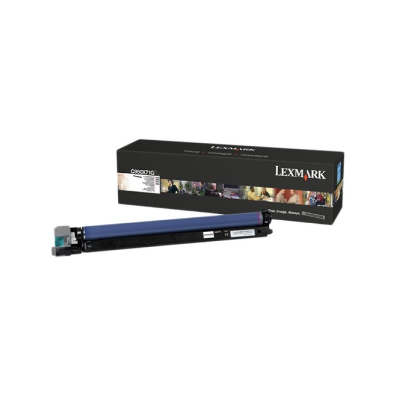 ORIGINAL Lexmark Tamburo nero C950X71G C950 ~115000 Seiten pacco singolo