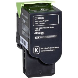 ORIGINAL Lexmark toner nero C2320K0 C/MC2325/2425/2535 ~1000 Seiten