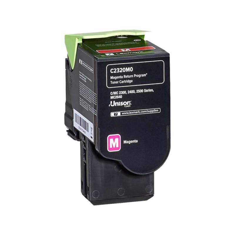 ORIGINAL Lexmark toner magenta C2320M0 C/MC2325/2425/2535 ~1000 Seiten
