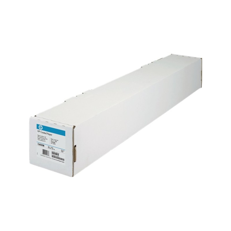 ORIGINAL HP Carta Bianco C6020B Coated Paper Carta patinata-914 mm x 45.7 m, 90 g/m², Opaca, Fibra di legno