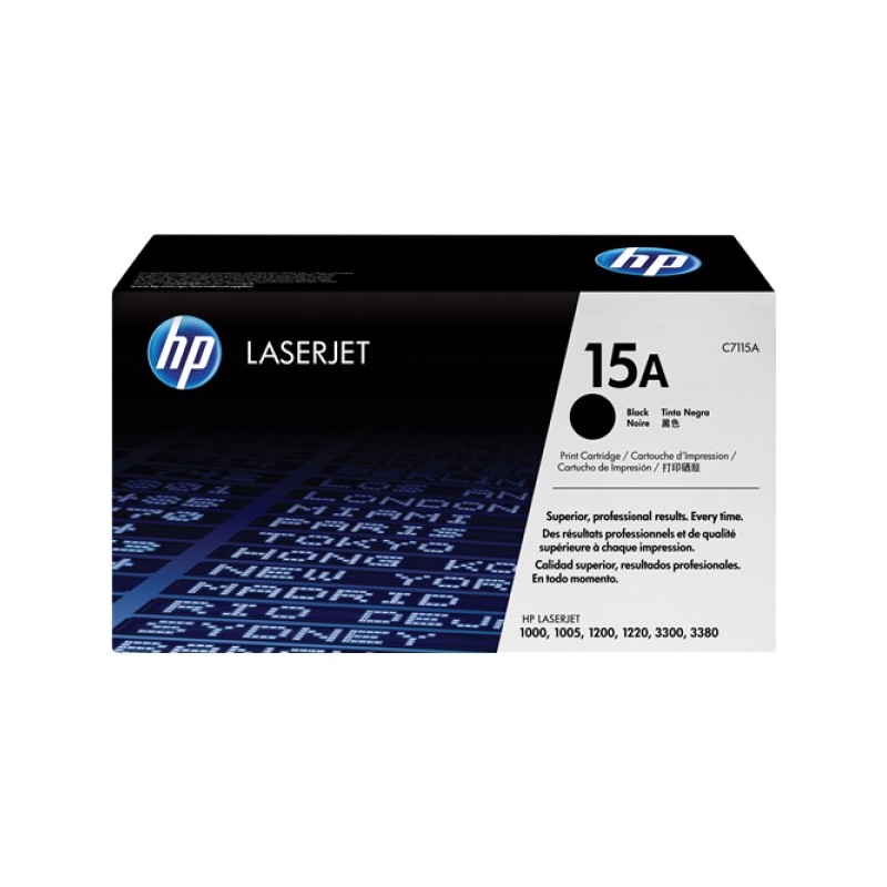 ORIGINAL HP toner nero C7115A 15A ~2500 Seiten