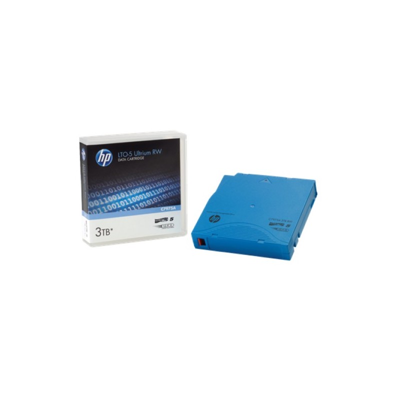 ORIGINAL HP Accessori per computer Blu C7975A LTO-5 Ultrium, 1,5 TB / 3 TB RW HP LTO-5 Ultrium 3TB RW Data Cartridge