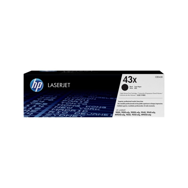 ORIGINAL HP toner nero C8543X 43X ~30000 Seiten