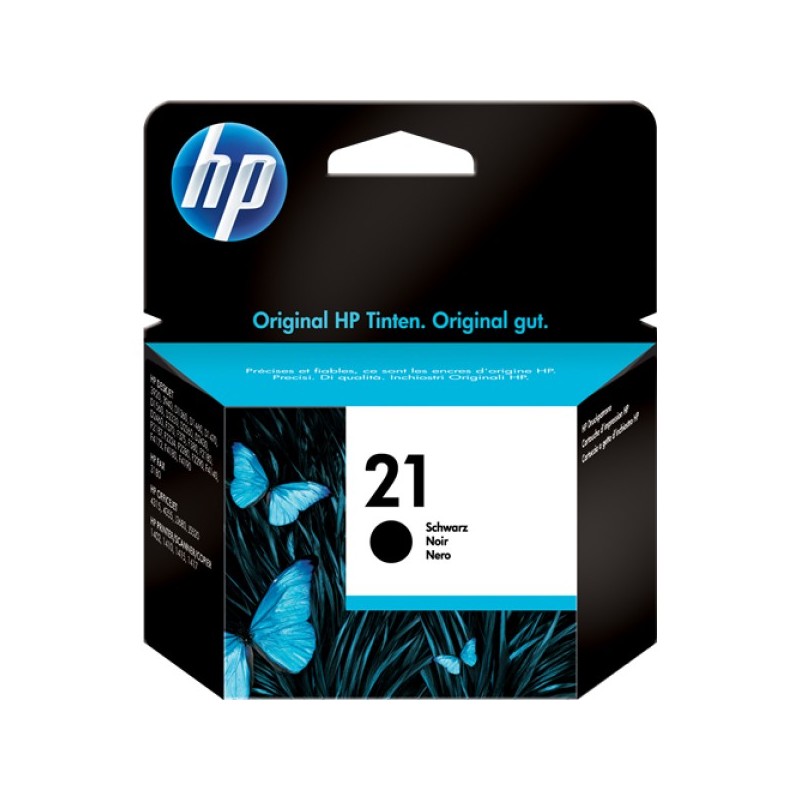ORIGINAL HP Cartuccia d'inchiostro nero C9351AE 21 ~190 Seiten