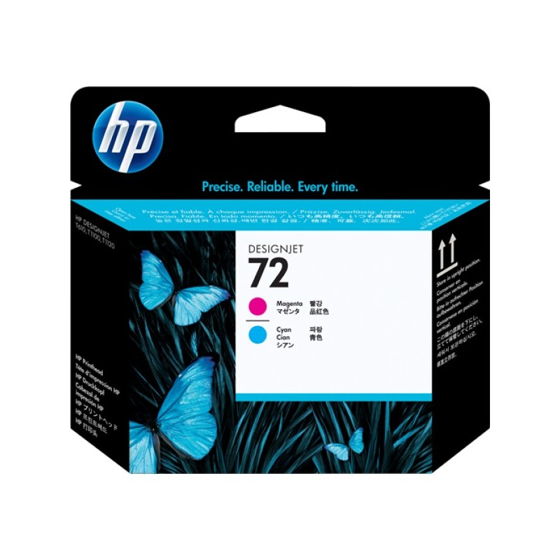 ORIGINAL HP Testina per stampa ciano / magenta C9383A 72