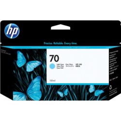 ORIGINAL HP Cartuccia d'inchiostro ciano (chiaro) C9390A 70 130ml