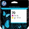 ORIGINAL HP Testina per stampa giallo / magenta C9406A 70