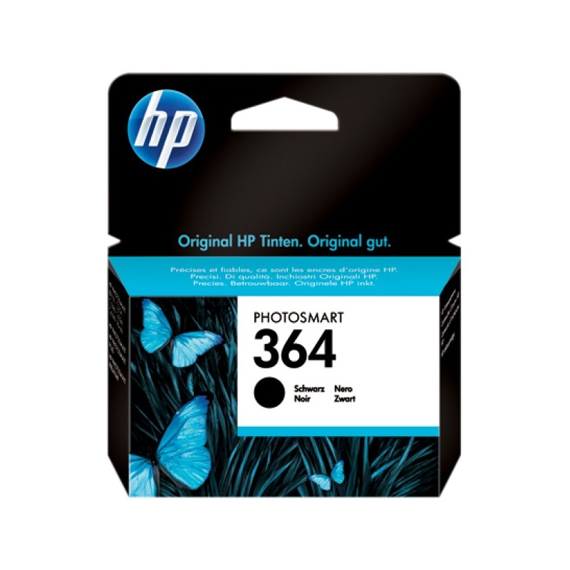 ORIGINAL HP Cartuccia d'inchiostro nero CB316EE 364 ~250 Seiten 7,5ml