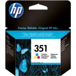 ORIGINAL HP Cartuccia d'inchiostro differenti colori CB337EE 351 ~170 Seiten