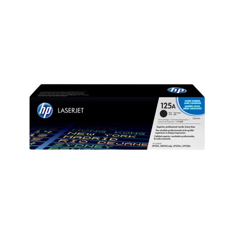 ORIGINAL HP toner nero CB540A 125A ~2200 Seiten