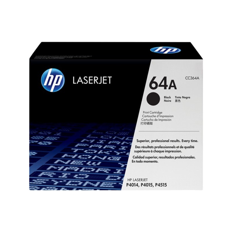 ORIGINAL HP toner nero CC364A 64A ~10000 Seiten