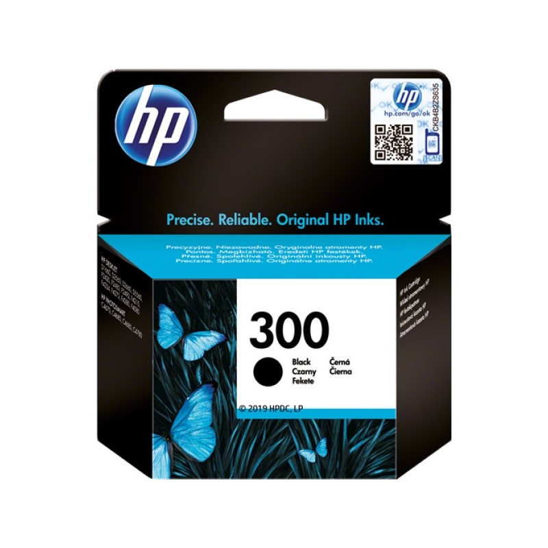 ORIGINAL HP Cartuccia d'inchiostro nero CC640EE 300 ~200 Seiten
