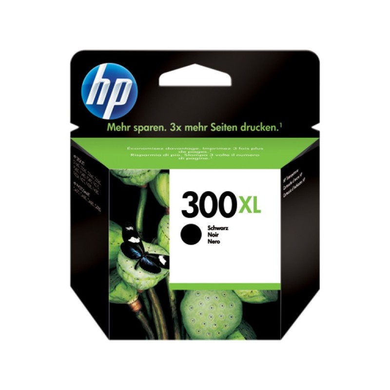 ORIGINAL HP Cartuccia d'inchiostro nero CC641EE 300 XL ~600 Seiten 12ml