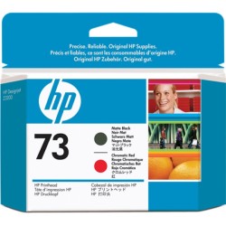 ORIGINAL HP Testina per stampa nero / Rosso CD949A 73