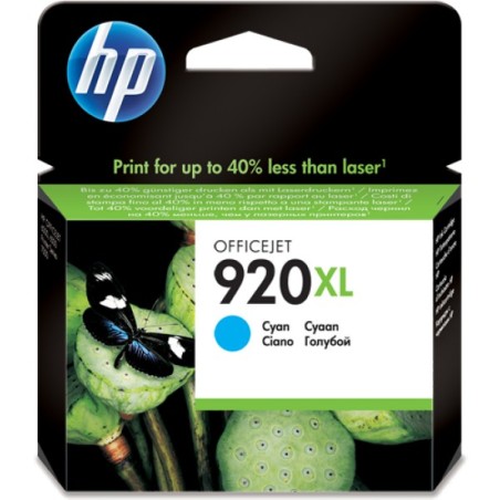 ORIGINAL HP Cartuccia d'inchiostro ciano CD972AE 920 XL ~700 Seiten Cartucce d'inchiostro