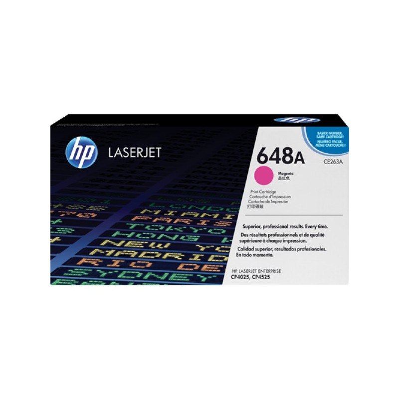 ORIGINAL HP toner magenta CE263A 648A ~11000 Seiten