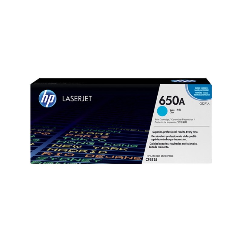 ORIGINAL HP toner ciano CE271A 650A ~15000 Seiten