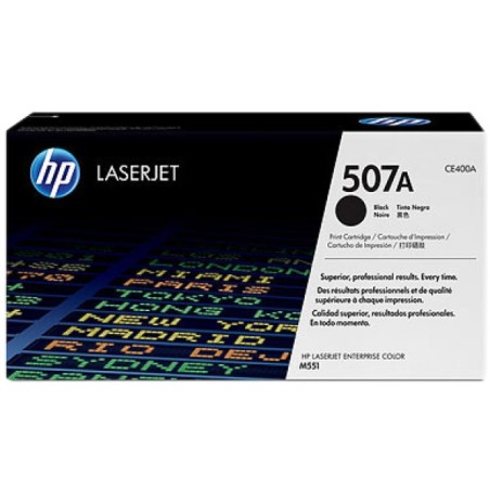 ORIGINAL HP toner nero CE400A 507A ~5500 Seiten standard