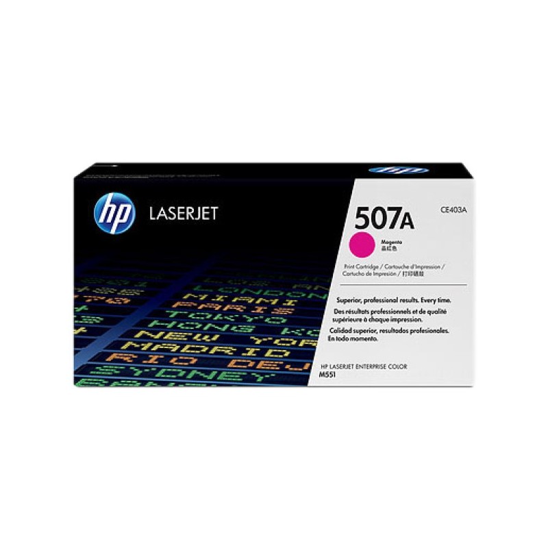 ORIGINAL HP toner magenta CE403A 507A ~6000 Seiten