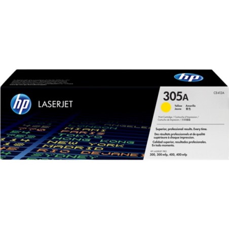 ORIGINAL HP toner giallo CE412A 305A ~2600 Seiten
