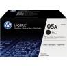 ORIGINAL HP Multipack nero CE505D 05A Confezione doppia da 2.300 pag. cad.