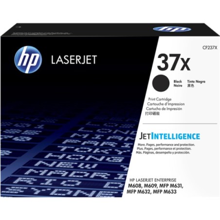 ORIGINAL HP toner nero CF237X 37X ~25000 Seiten