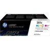 ORIGINAL HP Multipack ciano / magenta / giallo CF253XM 201X