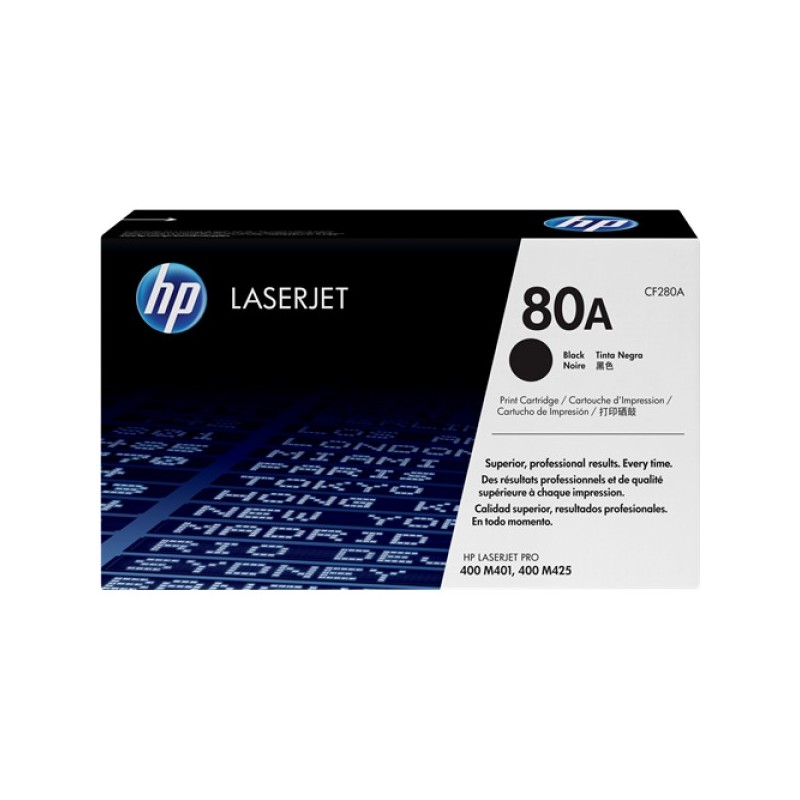ORIGINAL HP toner nero CF280A 80A ~2560 Seiten standard
