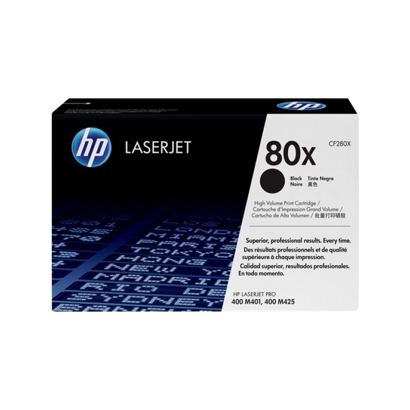 ORIGINAL HP toner nero CF280X 80X ~6900 Seiten alta capacità