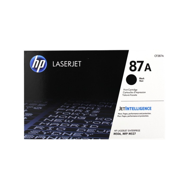 ORIGINAL HP toner nero CF287A 87A ~8550 Seiten Capacità standard