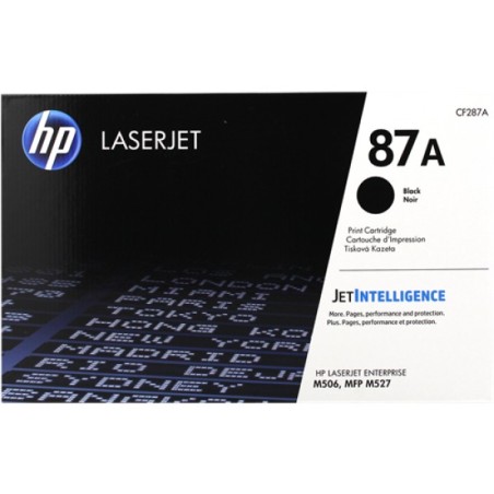 ORIGINAL HP toner nero CF287A 87A ~8550 Seiten Capacità standard