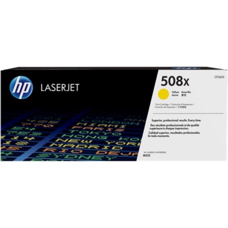 ORIGINAL HP toner giallo CF362X 508X ~9500 Seiten alta capacità