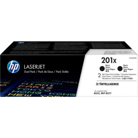 ORIGINAL HP Multipack nero CF400XD 201X