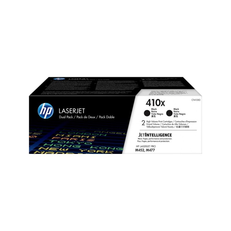 ORIGINAL HP Multipack nero CF410XD 410X