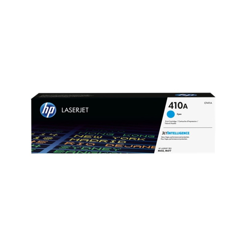ORIGINAL HP toner ciano CF411A 410A ~2300 Seiten Capacità standard