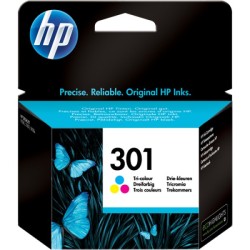 ORIGINAL HP Cartuccia d'inchiostro differenti colori CH562EE 301 ~150 Seiten 3ml