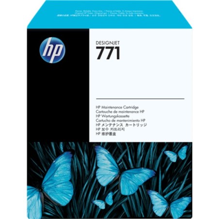 ORIGINAL HP Rullo Fusore Trasparente CH644A 771 cartuccia per pulire