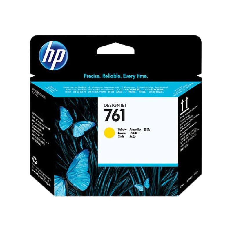 ORIGINAL HP Testina per stampa giallo CH645A 761