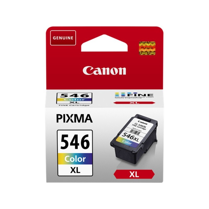 ORIGINAL Canon Cartuccia d'inchiostro differenti colori CL-546XL 8288B001 ~300 Seiten 13ml