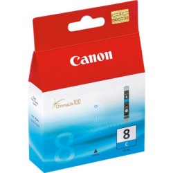 ORIGINAL Canon Cartuccia d'inchiostro ciano CLI-8c 0621B001 ~790 Seiten 13ml