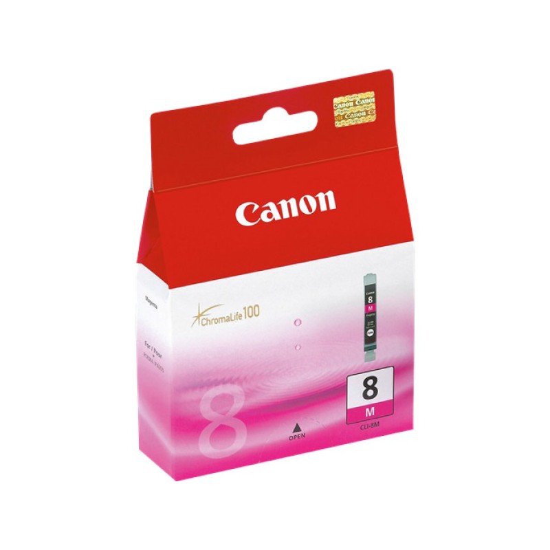 ORIGINAL Canon Cartuccia d'inchiostro magenta CLI-8m 0622B001 ~565 Seiten 13ml