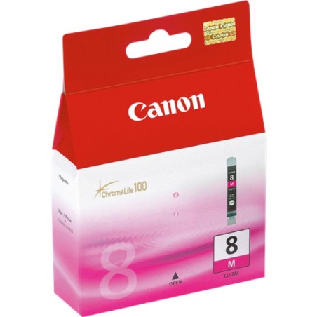 ORIGINAL Canon Cartuccia d'inchiostro magenta CLI-8m 0622B001 ~565 Seiten 13ml