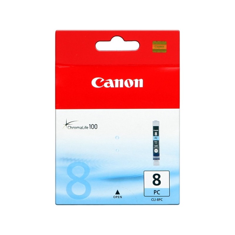ORIGINAL Canon Cartuccia d'inchiostro ciano CLI-8pc 0624B001 ~450 Seiten 13ml