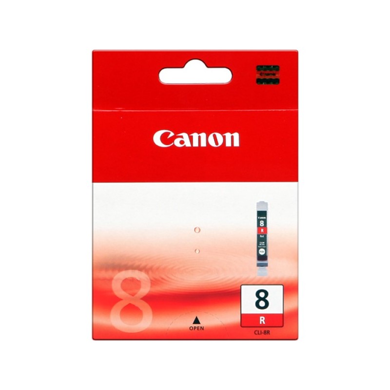 ORIGINAL Canon Cartuccia d'inchiostro Rosso CLI-8r 0626B001 ~2770 Seiten 13ml