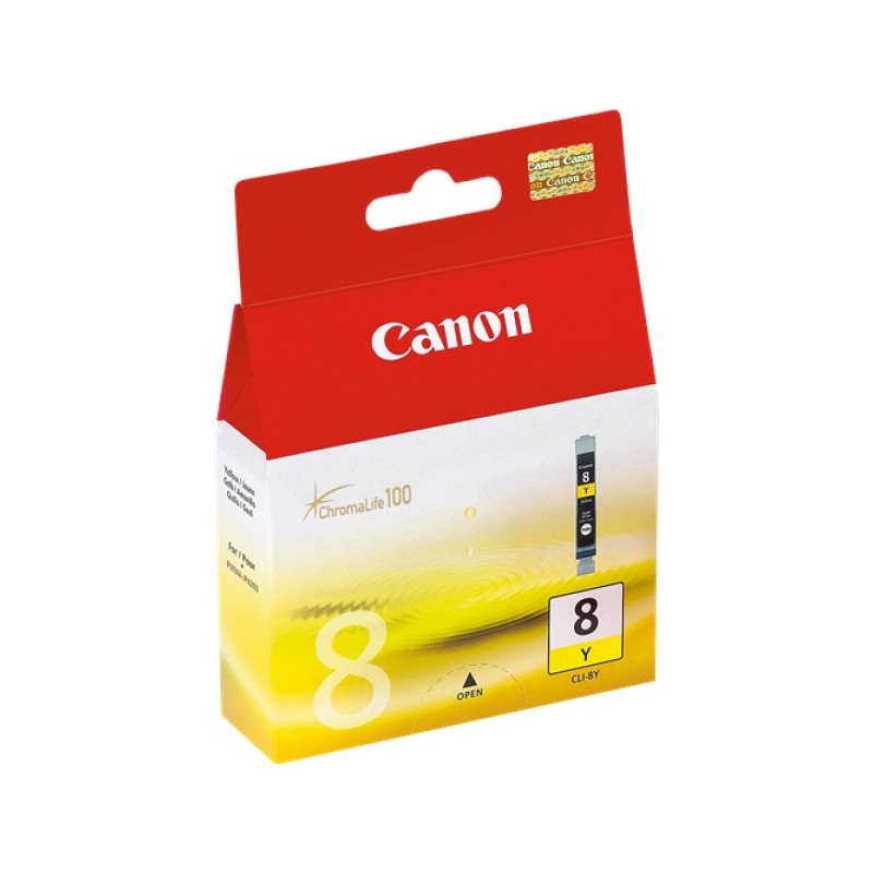 ORIGINAL Canon Cartuccia d'inchiostro giallo CLI-8y 0623B001 ~280 Seiten 13ml