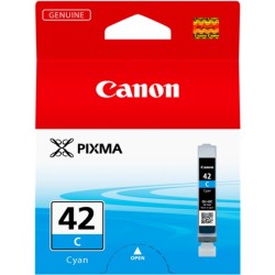 ORIGINAL Canon Cartuccia d'inchiostro ciano CLI-42c 6385B001 ~600 Seiten 13ml
