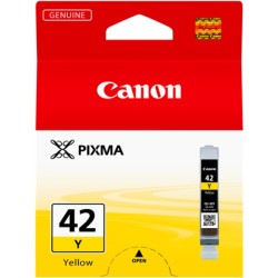 ORIGINAL Canon Cartuccia d'inchiostro giallo CLI-42y 6387B001 ~284 Seiten 13ml